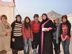 AUB employees enjoy day in the desert