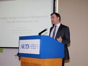 Dr. Assaad Farah speaks Strategic HR