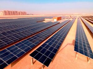 The largest photovoltaic plant in the MENA region located in Masdar City