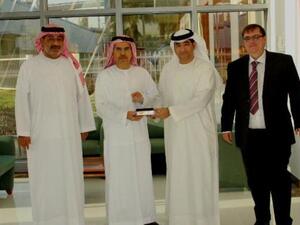 Abdulla Kalban (President & CEO of DUBAL) with DUBAL EHS senior management