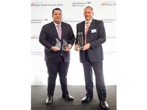 Adam Boukadida, left - Ricky Thirion, right - Adam Smith Awards