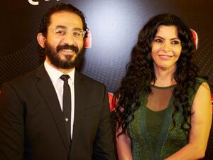 Ahmed Helmy and Khulud Abu Homos on Red Carpet