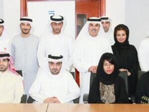 Al Ghurair with Emirati staff