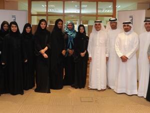 Al Ghurair with graduates from AUH