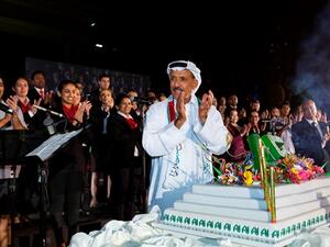 Al Habtoor Group 45th anniversary cake cutting