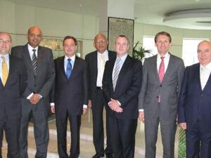 During the visit