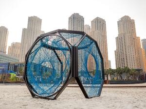 Aljoud Lootah, THE BEACH ART NSTALLATION