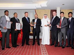 Bernard Rich,Service Manager, Almoayyed Motors, Mario D’Costa,Senior Manager, Parts, Almoayyed Motors, Declan J McCluskey, Group CEO, Mohammed Almoayyed, Dealer Principal, Almoayyed Motors, Farouk Almoayyed, Dealer Principal, Almoayyed Motors, Chris Noel, Director of Customer Service, Ford Middle East, Sandeep Mathur, General Manager, Almoayyed Motors, Nikhil Gopalan, Dealer Operations Manager, Bahrain, Ford Middle East