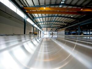 Aluminium extrusion is part of Dubai Investments manufacturing activity