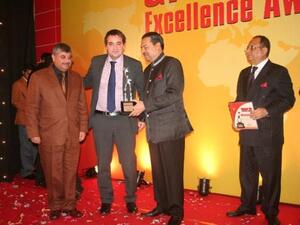 American Express Middle East receiving their award