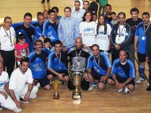 Arab Bank Champions with Executives