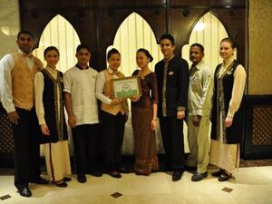 Arabian Courtyard team