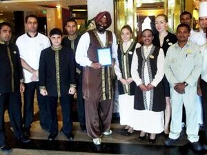 Arabian Courtyard team