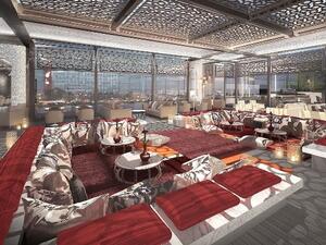 Arjaan Marrakech Rooftop lounge