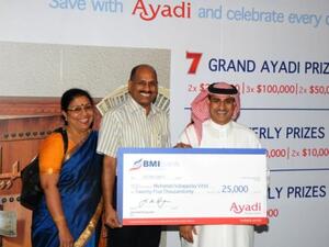 Ayadi’s July monthly draw winners