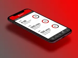 The integrated Mobile application includes various features and options allowing customers to monitor, manage and upgrade their mobile and home broadband services.