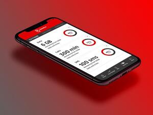 The integrated Mobile application includes various features and options allowing customers to monitor, manage and upgrade their mobile and home broadband services.