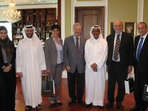During the visit