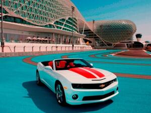 2011 Camaro Convertible on sale in April 2011 in the Middle East