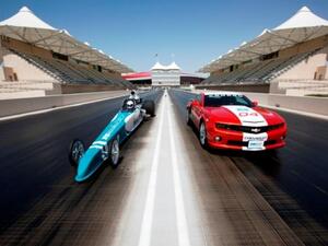 Camaro SS is the official vehicle of The Yas Drag Racing Academy