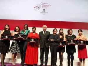 الفائزون في جوائز كارتييه للمبادرات النسائية 2012