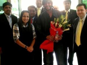 Chunky Pandey at Ramada Downtown
