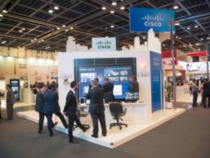 The Cisco stand at GITEX last year