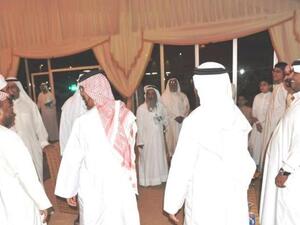 During the community majlis During the community majlis