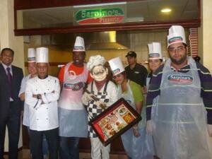 ‘Create your own pizza day’ at the Arabian Courtyard