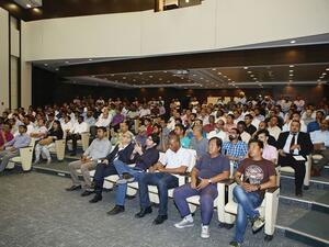 During the event