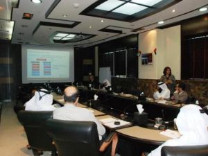 During DMA's IT workshop