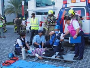 Dubai Properties Group fire drill