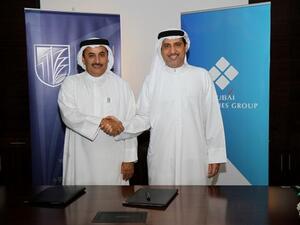 DPG Group CEO, Khalid Al Malik and Sultan Buttin Bin Mejrin, Director General of Dubai Land Department