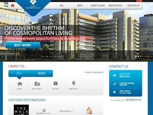 The new website, dpg.ae