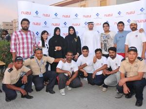 DPG officials with tenants in Nuzul during the event
