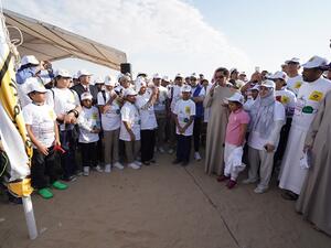 Emirates Environmental Group along with the determined and enthusiastic volunteers collected the staggering 25 tonnes of waste in 2017. 