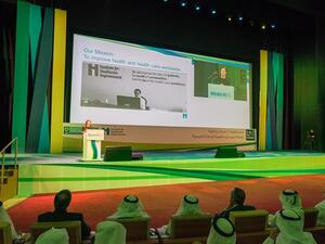 The opening was held in the presence of representatives from local and the GCC Ministries of Health and distinguished guests from Qatar.