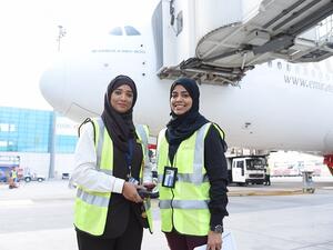 All aspects of the journey, from “above wing” to “below wing” activities in the lead up to the departure, were performed by women. (File photo) All aspects of the journey, from “above wing” to “below wing” activities in the lead up to the departure, were performed by women. (File photo)