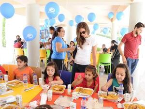 During the event