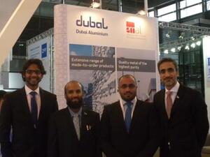DUBAL and EMAL representative at Aluminum China 2012