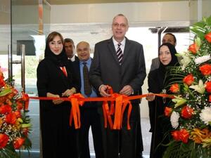 Douglas Beckett, Head of Retail Banking Group, inaugurates branch