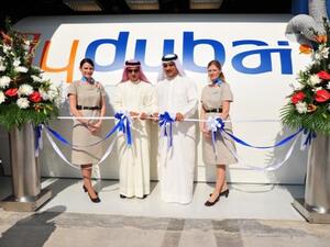 Dr. Al Zarooni and Ghaith Al Ghaith formally open flydubai's new Training Centre