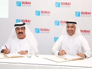 Dr. Mohammed Al Zarooni, Director General, DAFZA and Mohammed Abdulla Ahli, Director General, DCAA