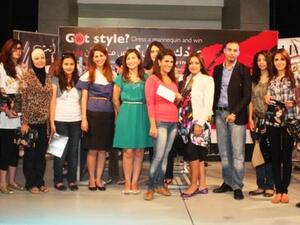 The participant in the Dress The Mannequin Competition