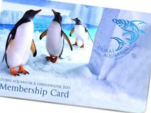 Visitors can apply for the membership card by completing a form at Dubai Aquarium & Underwater Zoo reception
