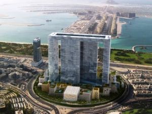 A total of 3.5 million man hours have so far been spent since work started on site and over 60,000 cubic meter of concrete has been poured on one of the largest construction projects still being developed in the UAE