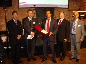 OFFTEC receiving the award
