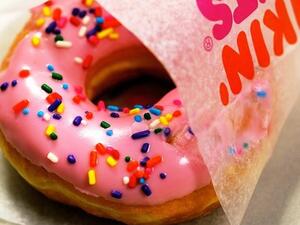 Yummy donut from Dunkin' Donuts