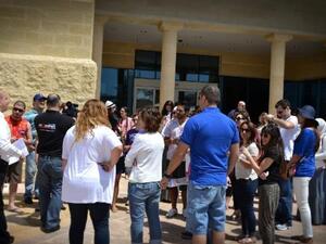 During the tour around the resort