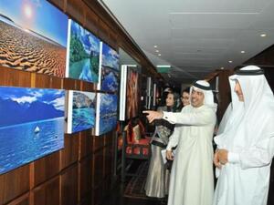 During the tour of the exhibition Mr. Ausamah Al Absi shares his passion for photography